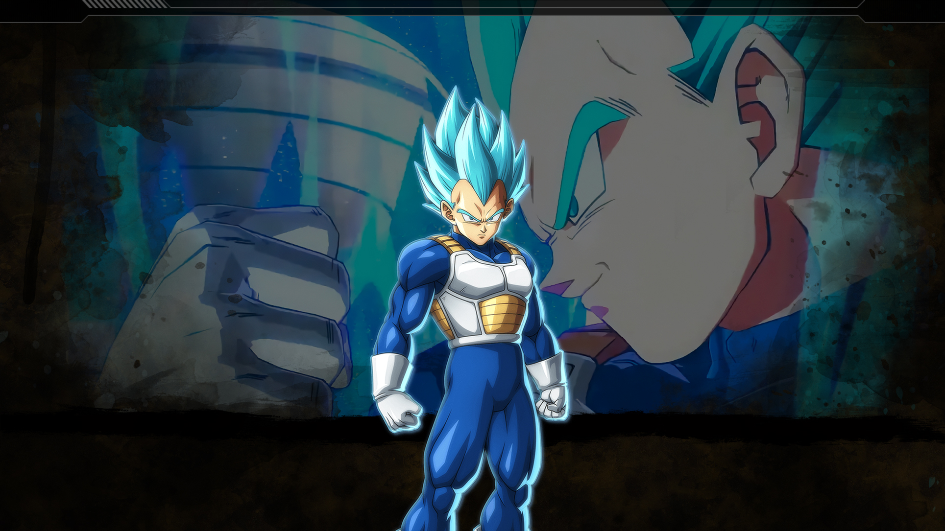 Dragon Ball FighterZ Vegeta (SSGSS) Wallpapers | Cat with Monocle