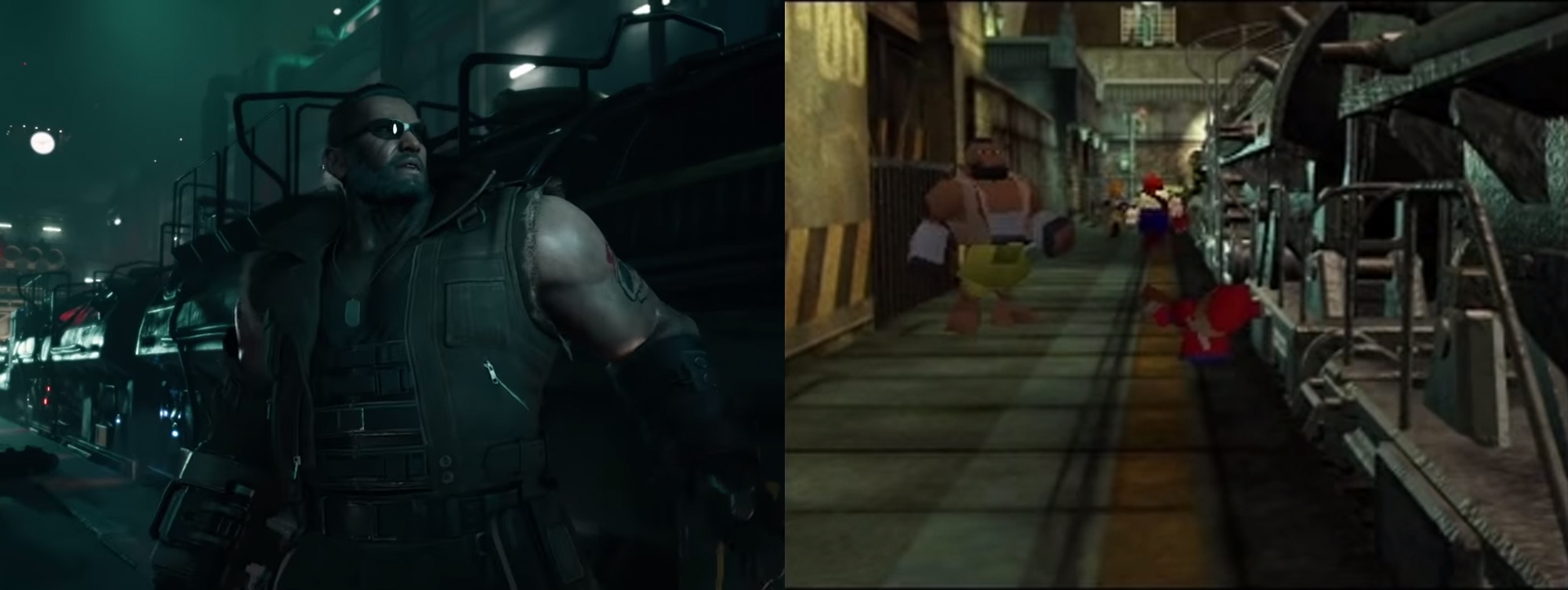 Final Fantasy VII Remake vs Final Fantasy VII