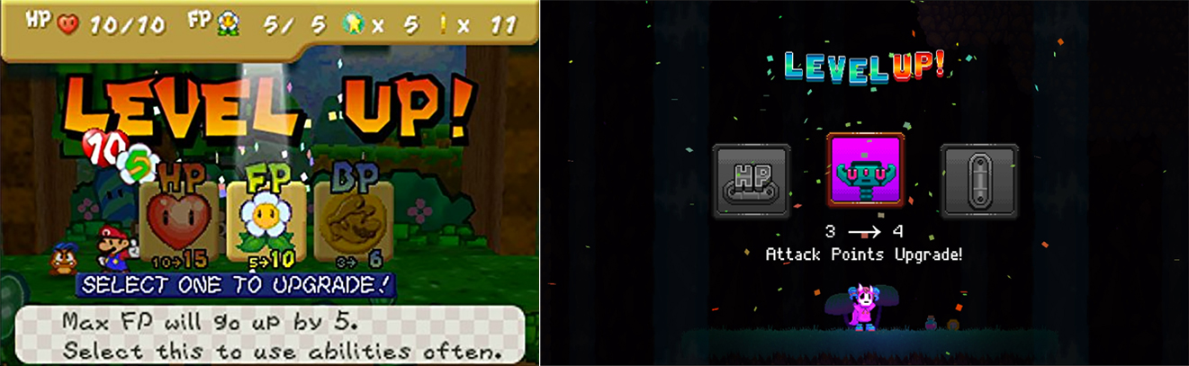 Paper Mario vs Underhero - Level Up