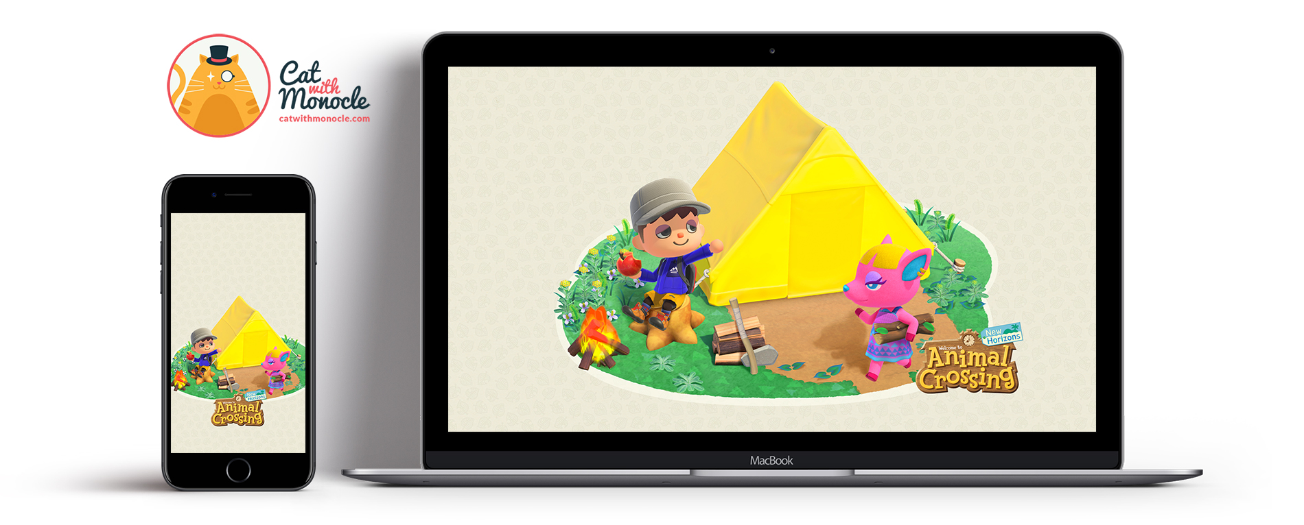 Animal Crossing New Horizons Camping Wallpaper