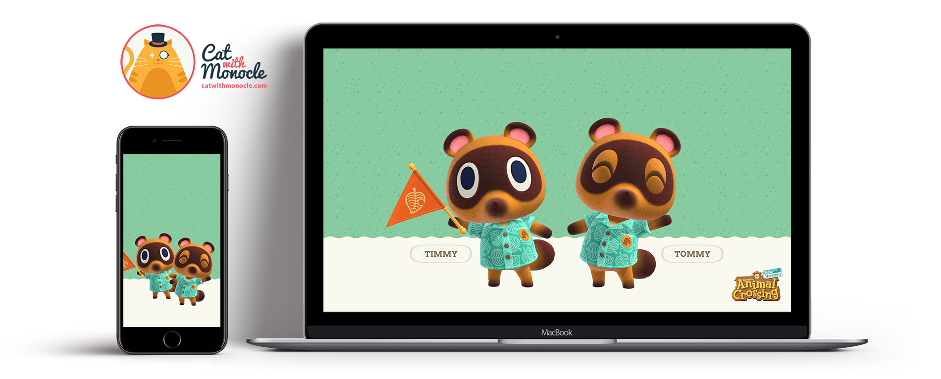Animal Crossing New Horizons Timmy and Tommy Wallpaper