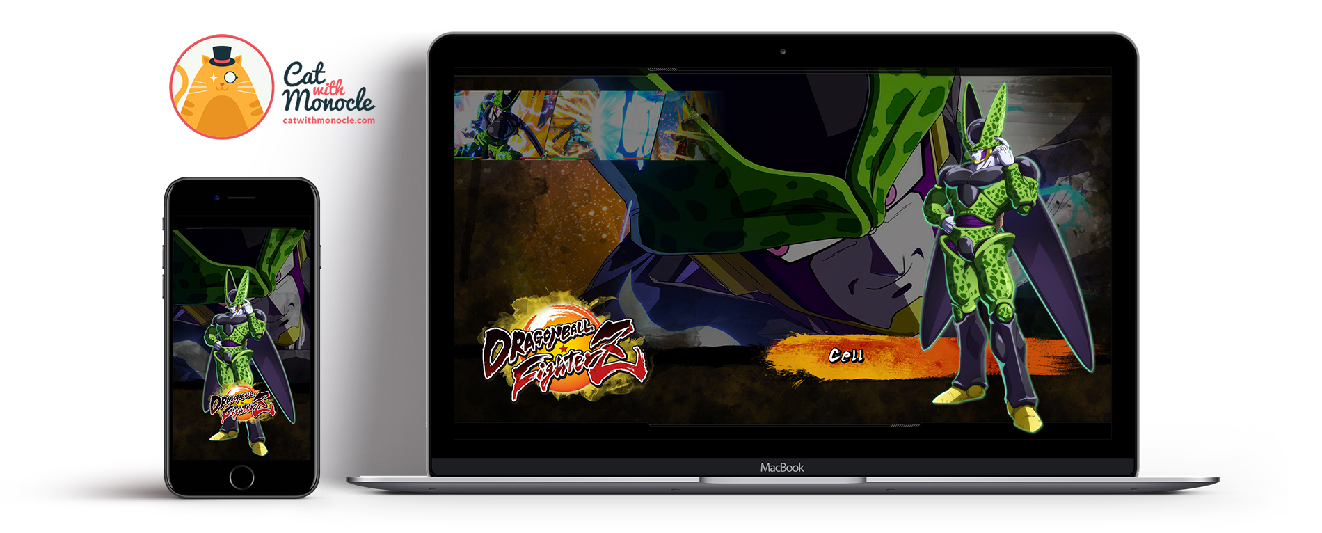 Dragon Ball FighterZ Captain Cell Wallpapers | Cat with Monocle