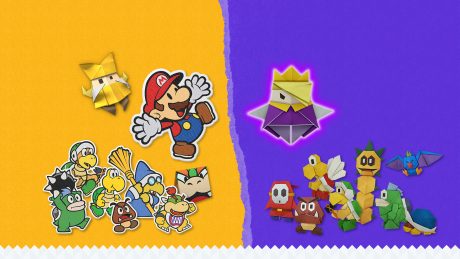 Paper Mario: The Origami King - Good vs Evil Wallpaper