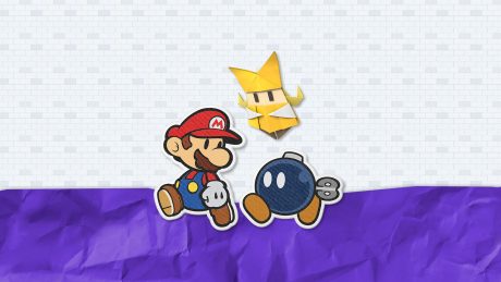 Paper Mario: The Origami King - Team Wallpaper