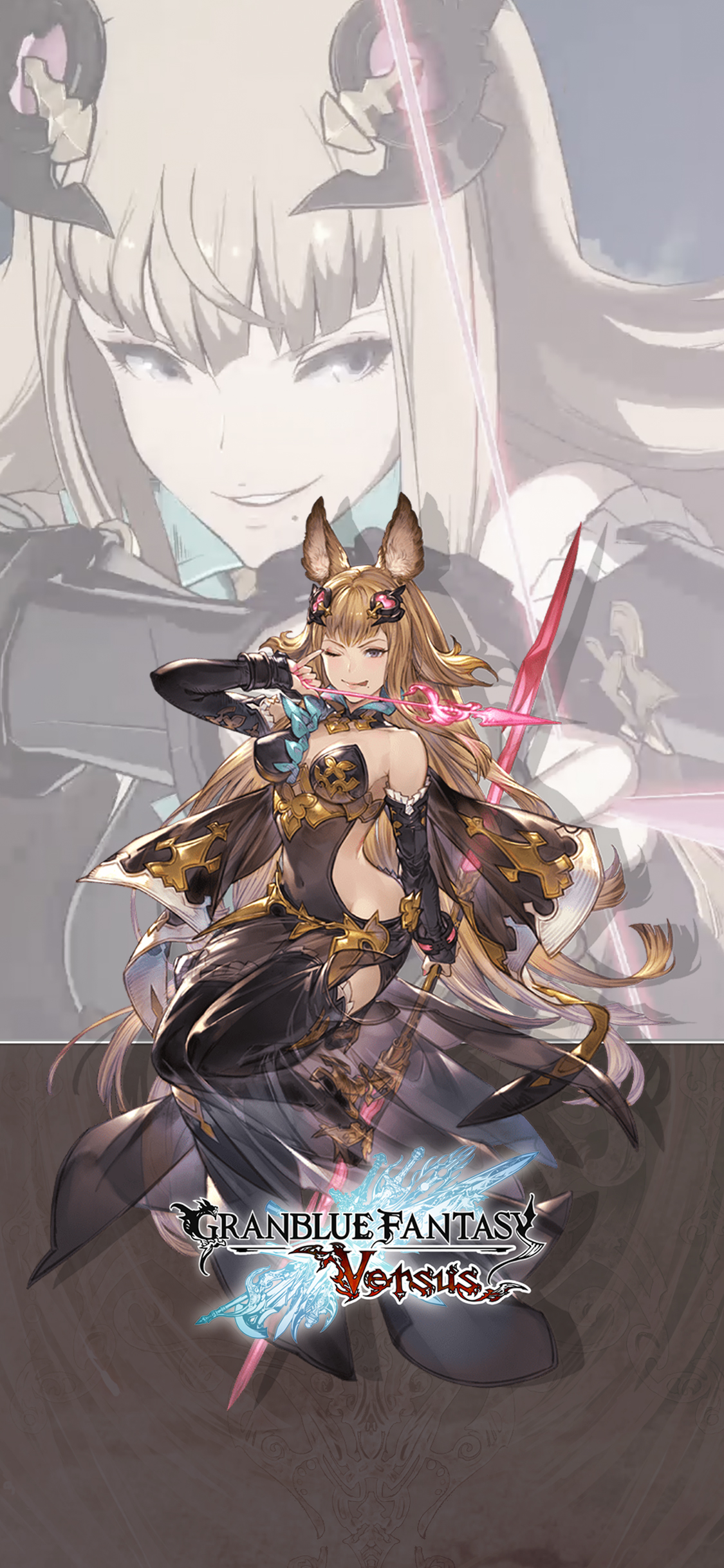 Granblue Fantasy Versus Metera Wallpaper - Cat with Monocle