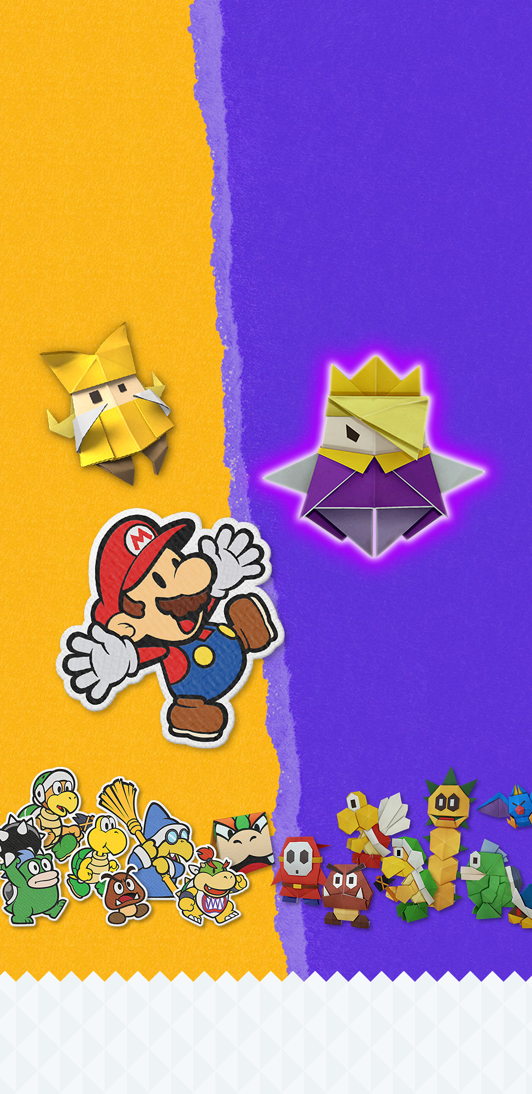 Paper Mario the Origami King Good vs Evil Wallpaper | Cat with Monocle