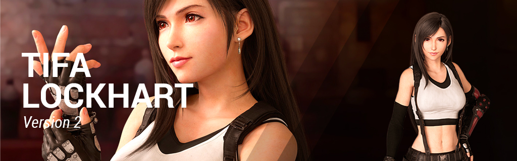 Tifa Version 2 Wallpaper