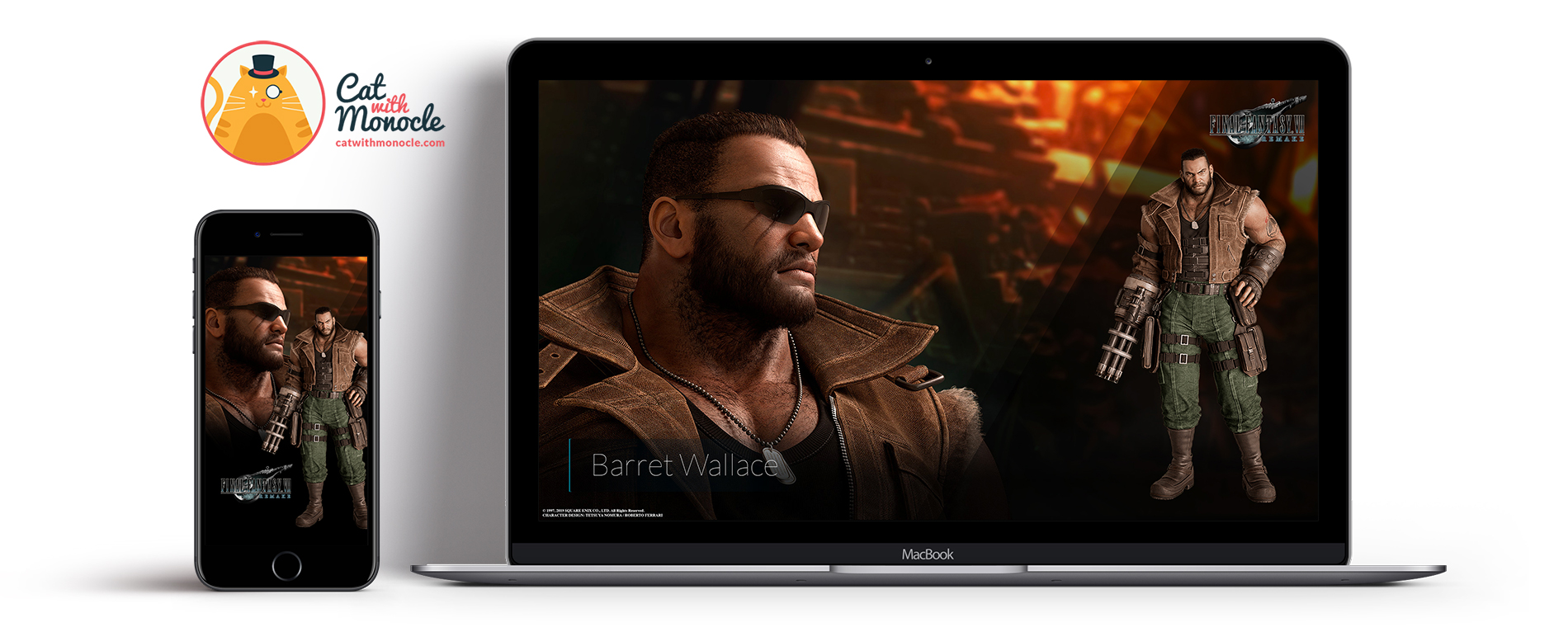 Final Fantasy VII Remake - Barret Wallpaper