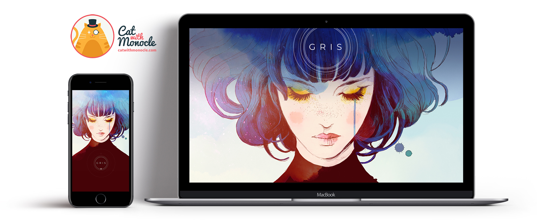 Gris Cover Art Wallpaper