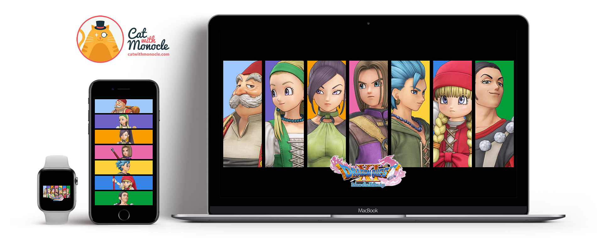 Dragon Quest XI Characters Version 3 Wallpaper