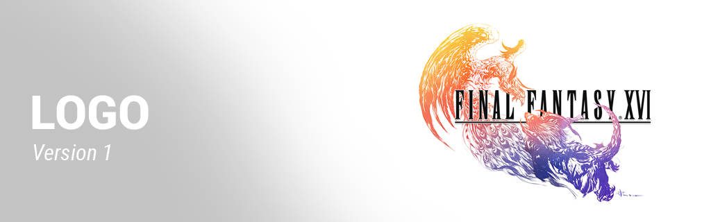 Final Fantasy XVI Logo Wallpaper