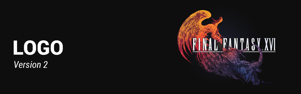 Final Fantasy XVI Logo Version 2 Wallpaper