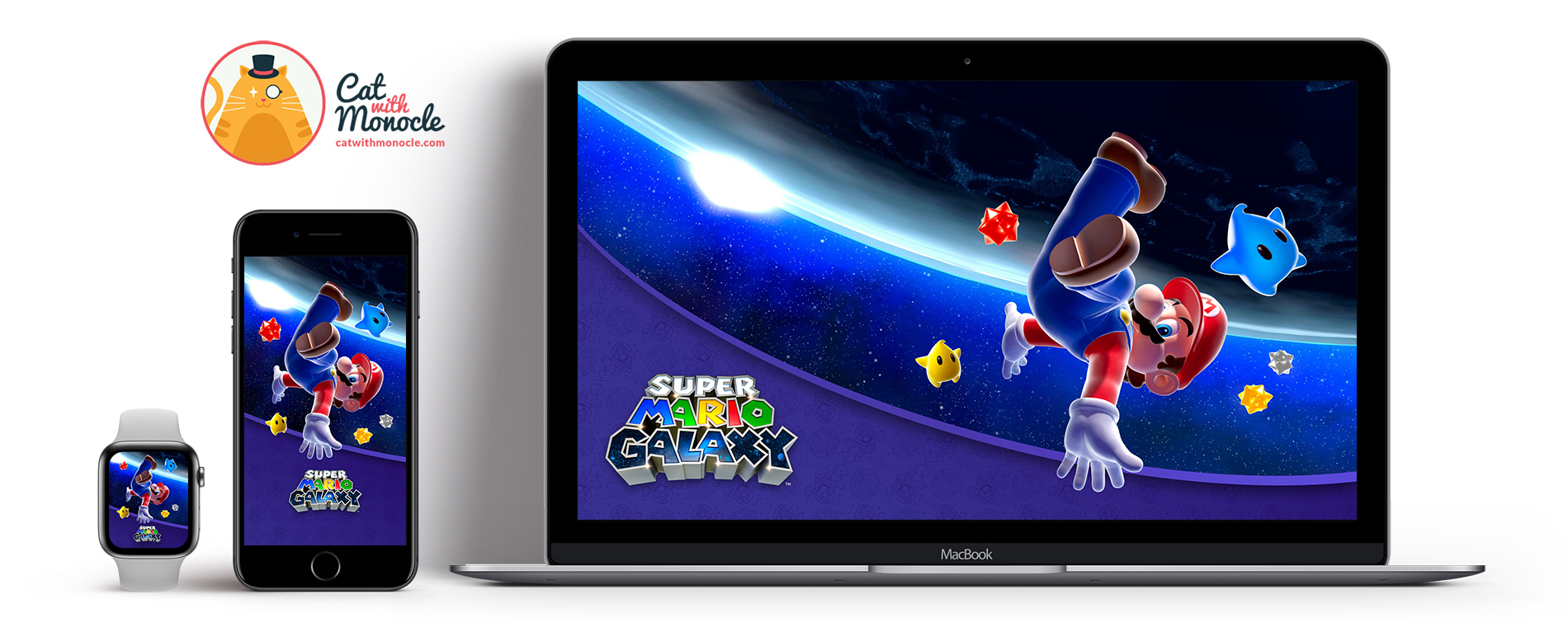 Super Mario All-Stars - Super Mario Galaxy Wallpaper