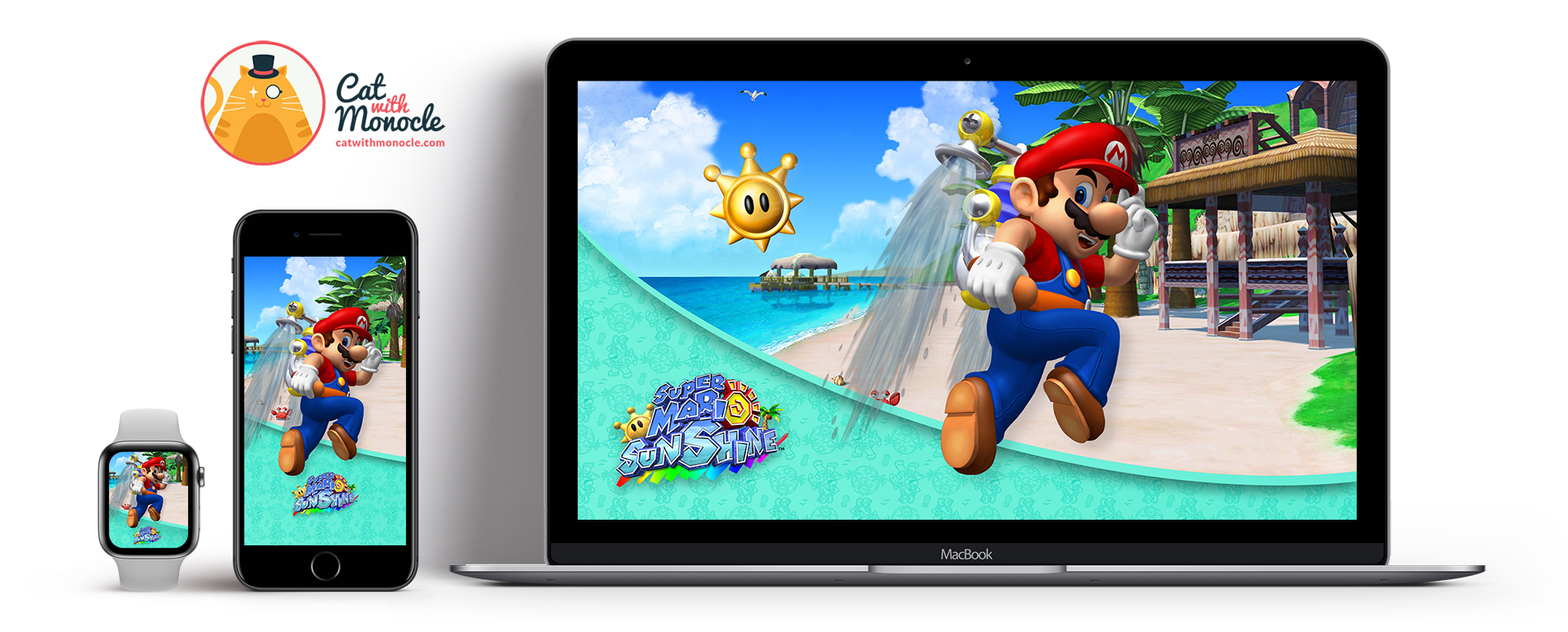 Super Mario All-Stars - Super Mario Sunshine Wallpaper