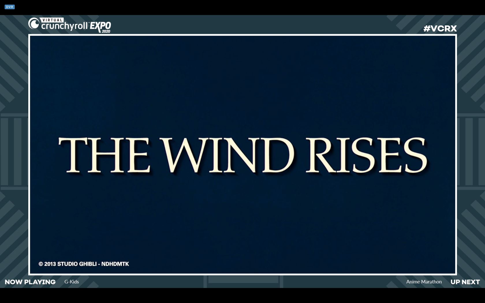 Crunchyroll Expo 2020 - GKIDS Panel - The Wind Rises
