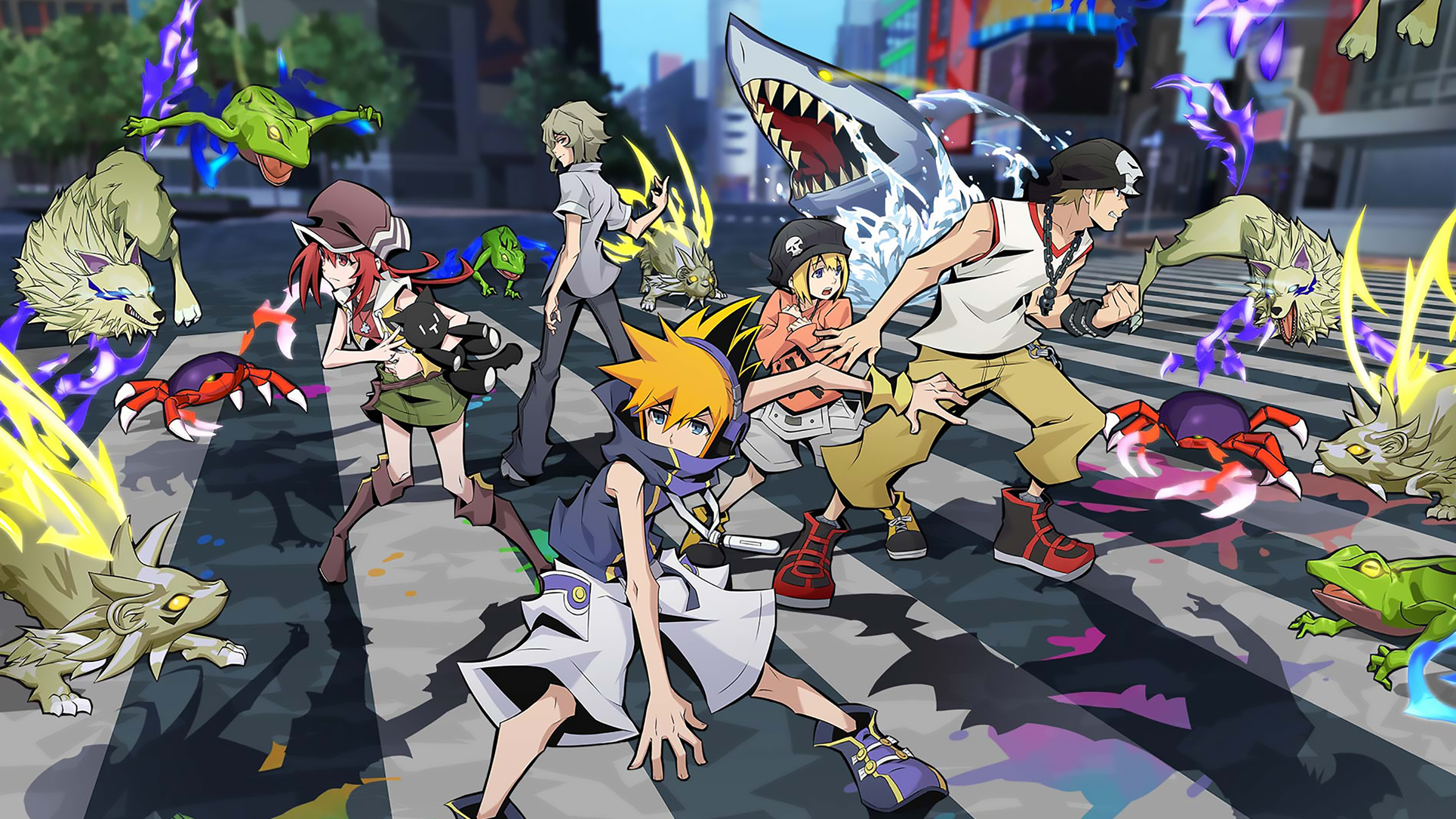 The World Ends With You Animation Promo Art #2 Wallpaper.