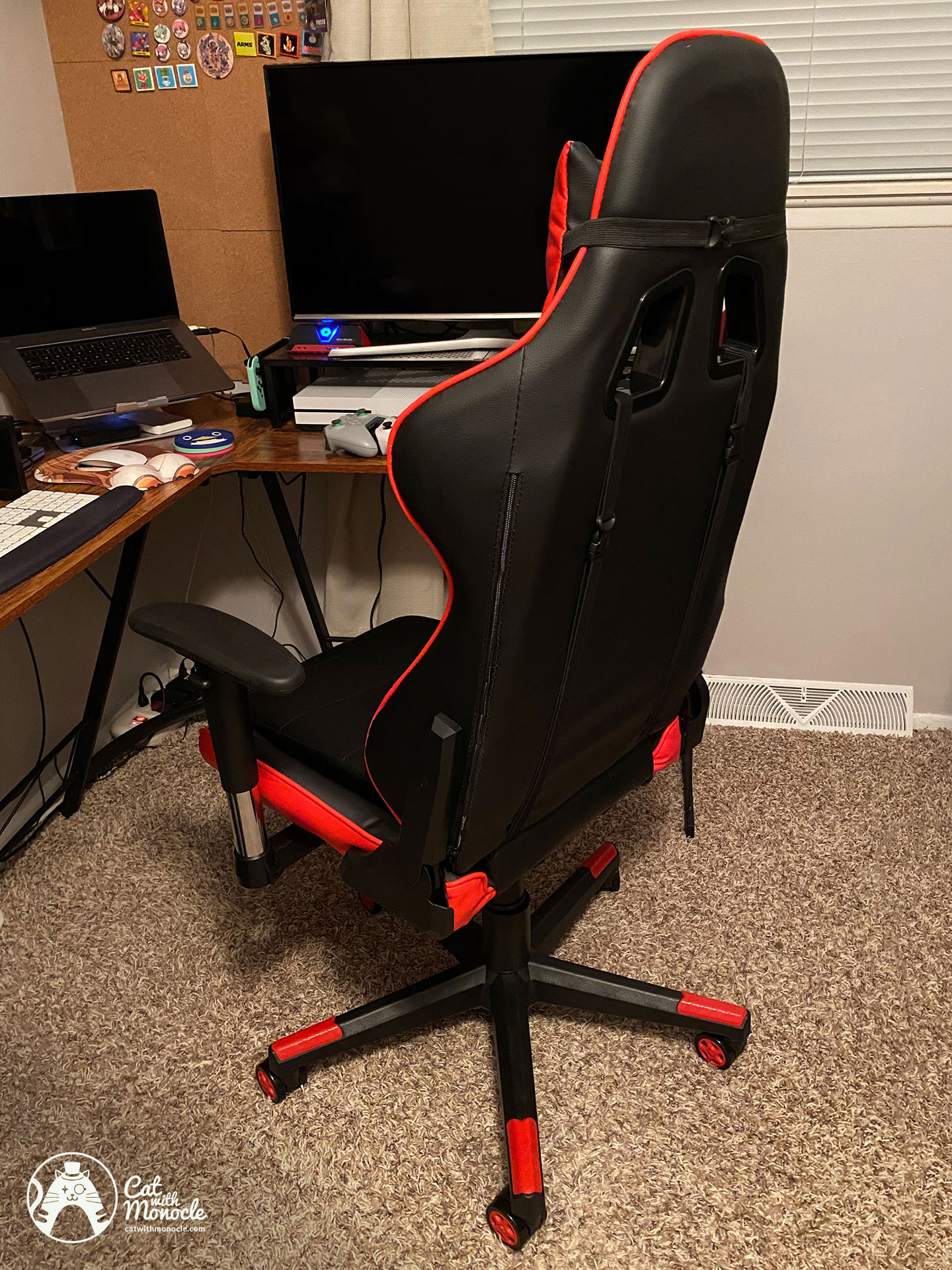 GTRacing Pro Series Chair (Review) - Cat with Monocle