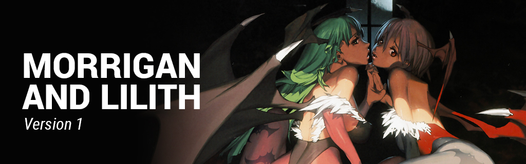 Darkstalkers - Morrigan & Lilith Wallpaper