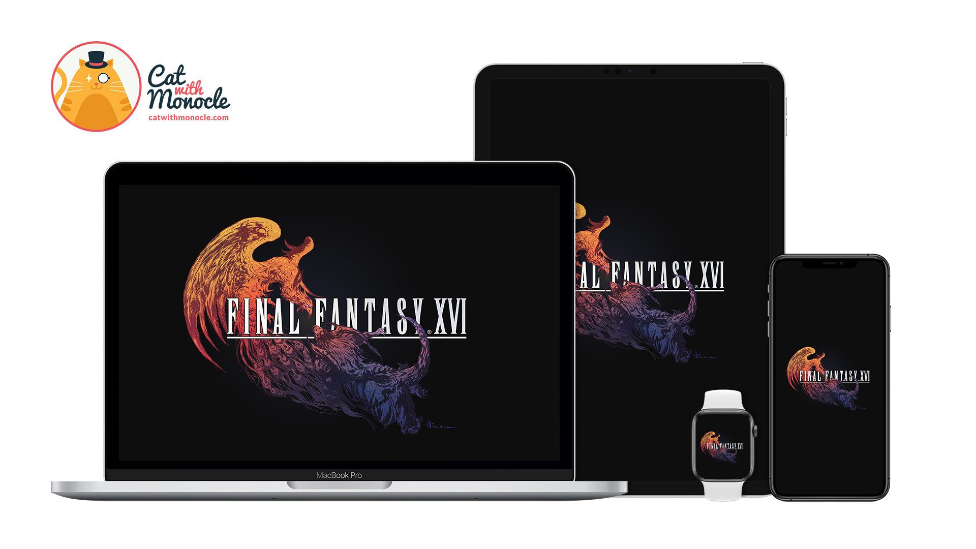 Final Fantasy XVI - Logo Version 2 Wallpaper