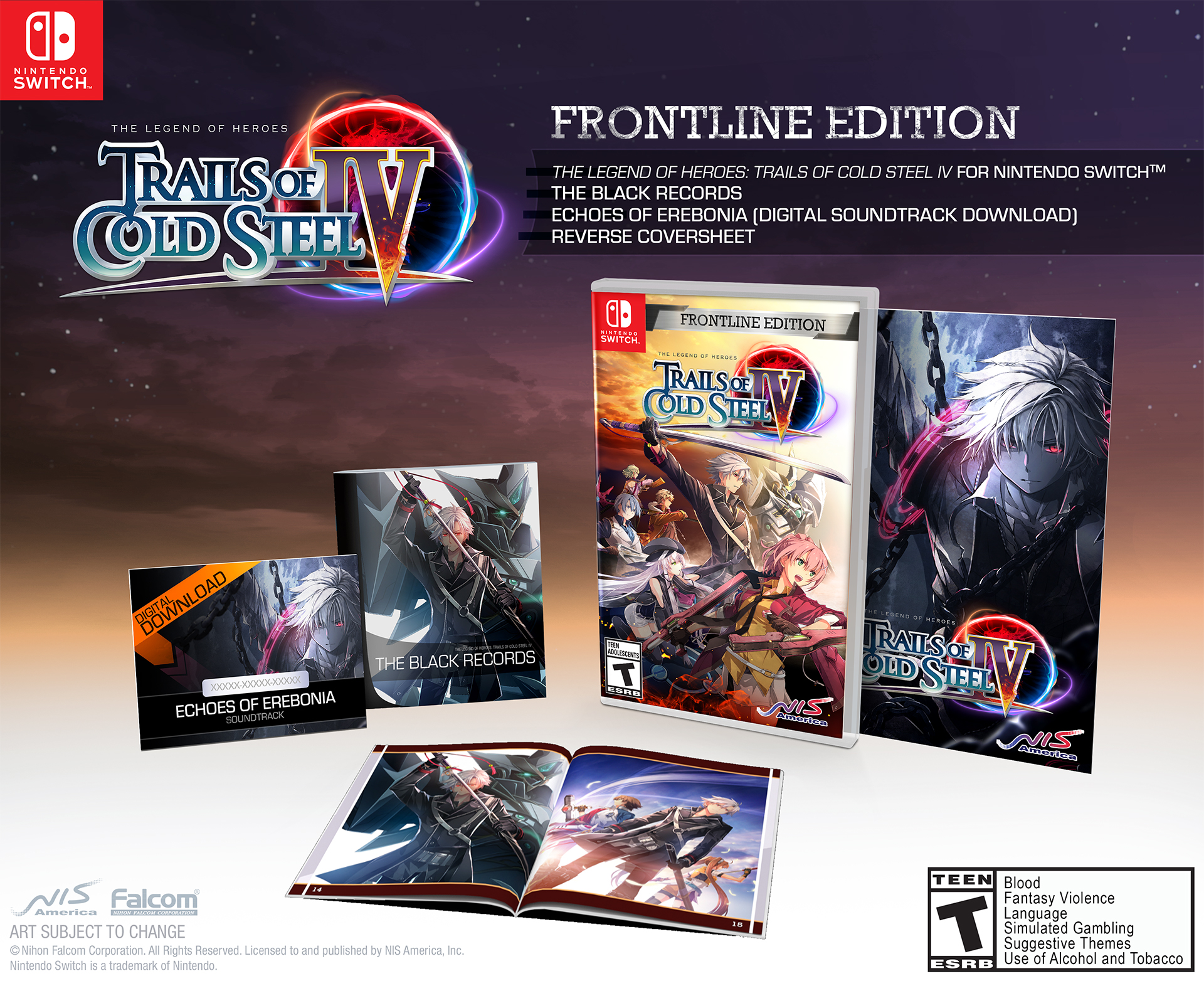 The Legend of Heroes: Trails of Cold Steel IV Limited Edition