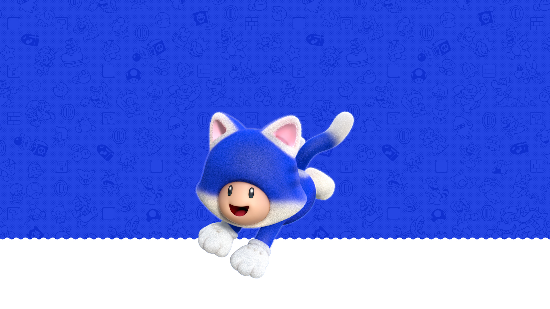 Super Mario 3d World Cat Toad Wallpaper Cat With Monocle 3129