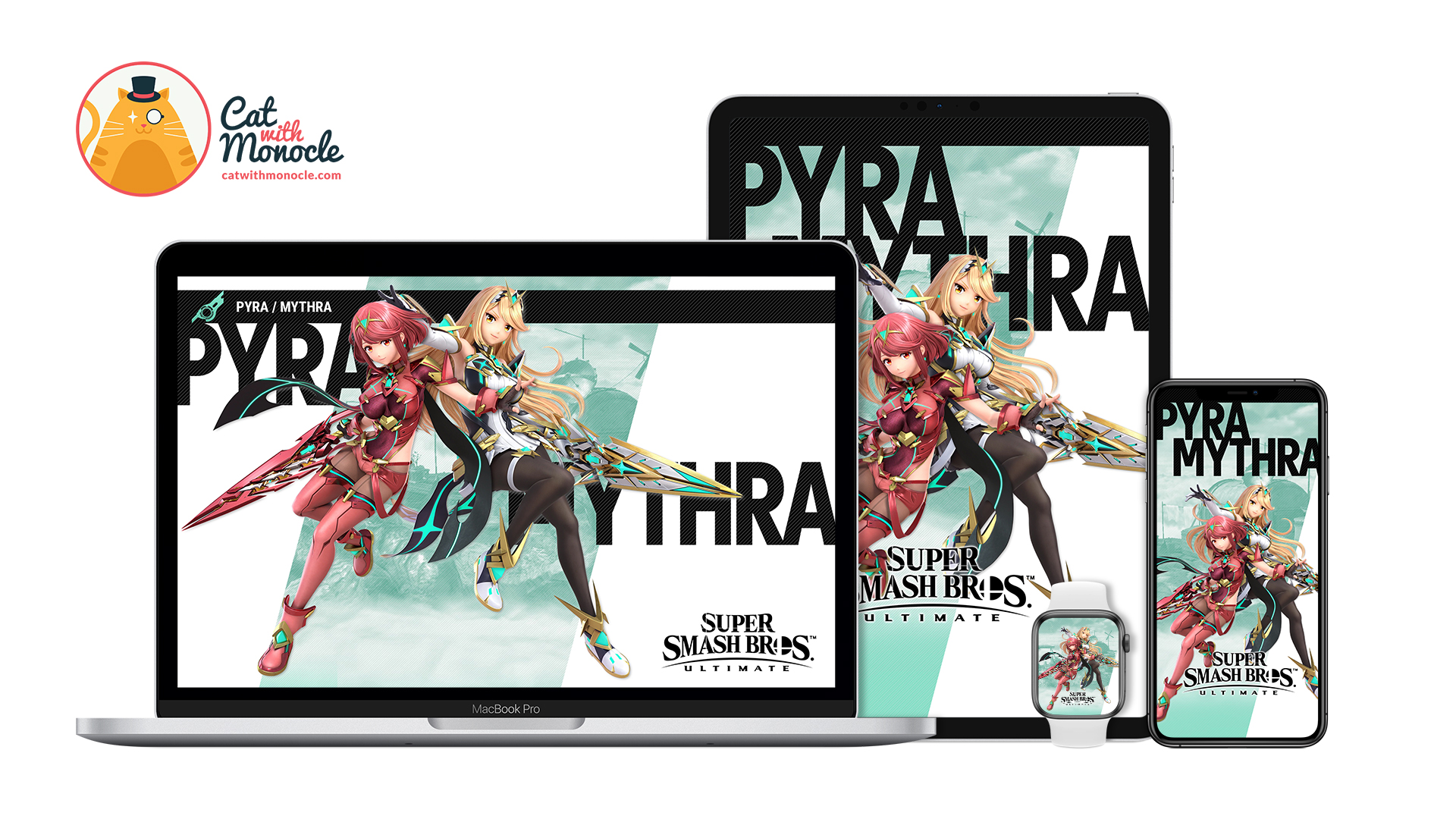 Super Smash Bros Ultimate Pyra and Mythra