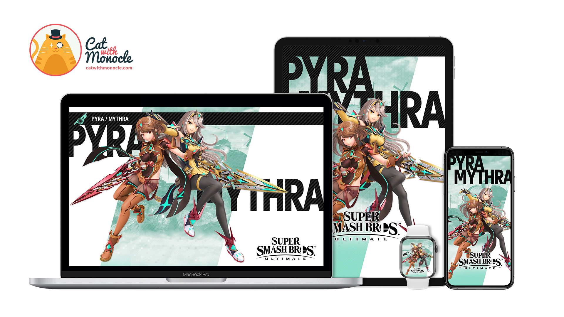 Super Smash Bros Ultimate Pyra and Mythra Costume 4