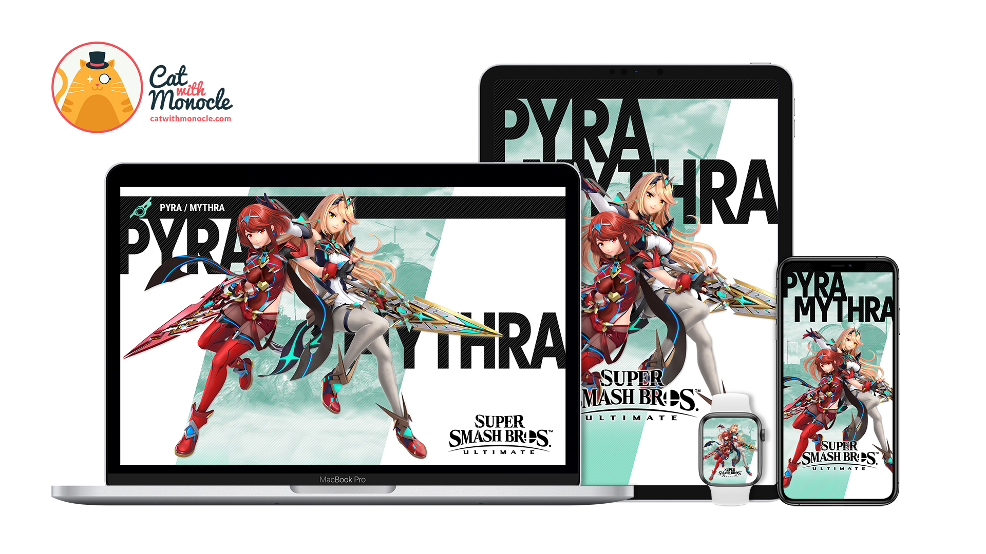 Super Smash Bros Ultimate Pyra and Mythra Costume 7