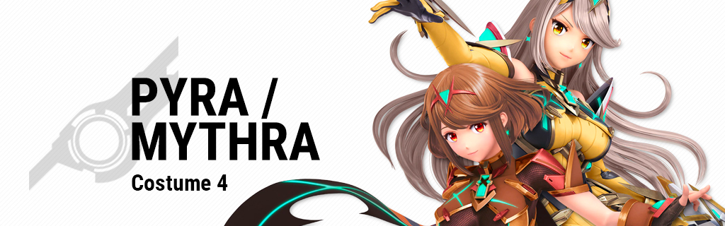 Super Smash Bros Ultimate Pyra and Mythra Costume 4 Wallpapers
