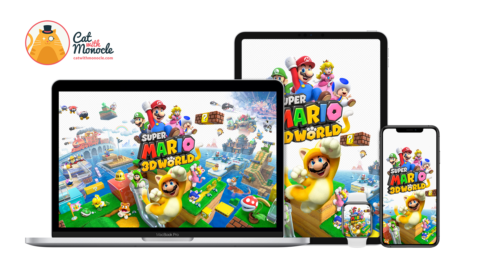 Super Mario 3D World - Cover Art