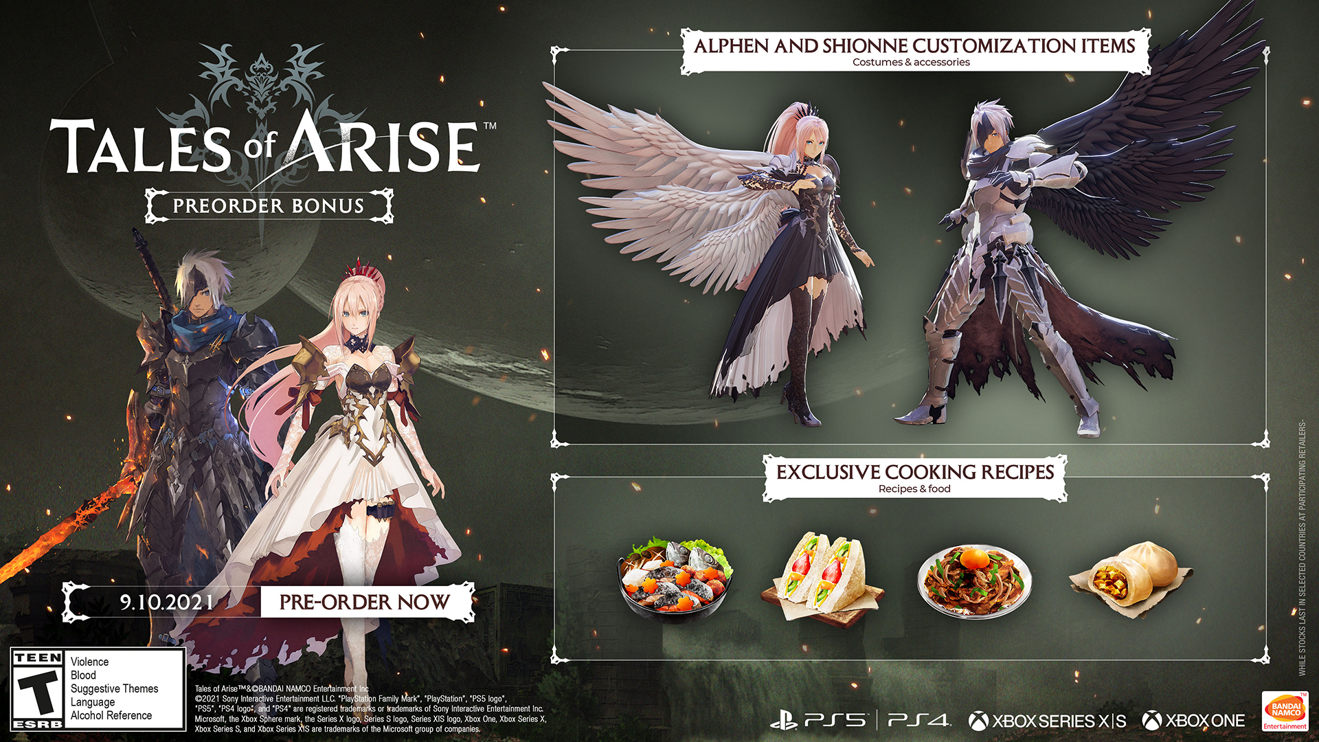 Tales of Arise - DLC Pre-Order Bonus