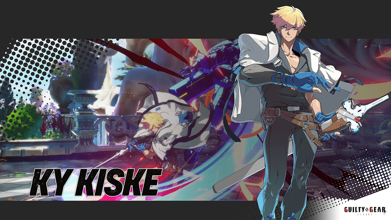 Guilty Gear Strive Ky Kiske Wallpapers | Cat with Monocle