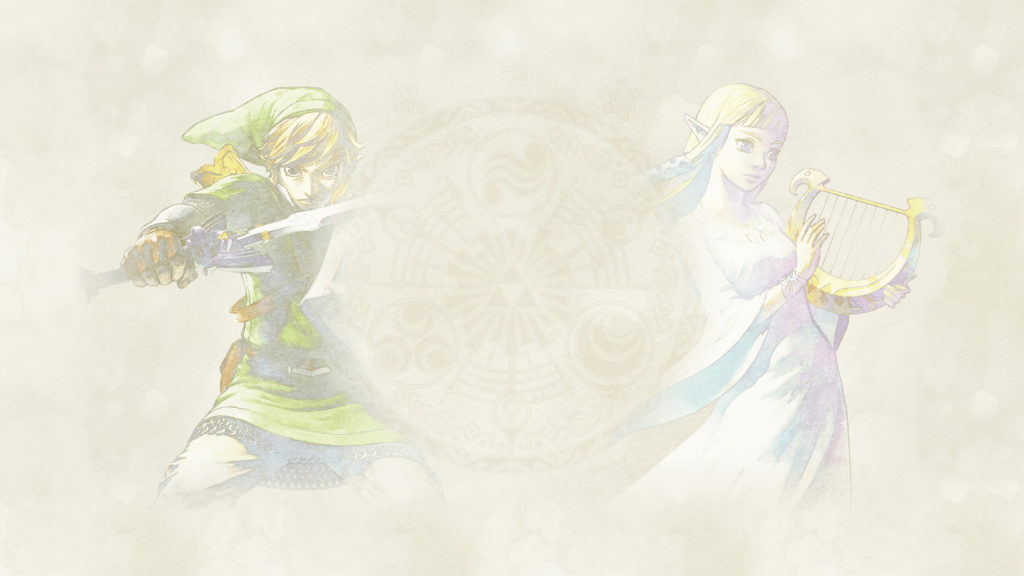 The Legend of Zelda: Skyward Sword - Zelda and Link