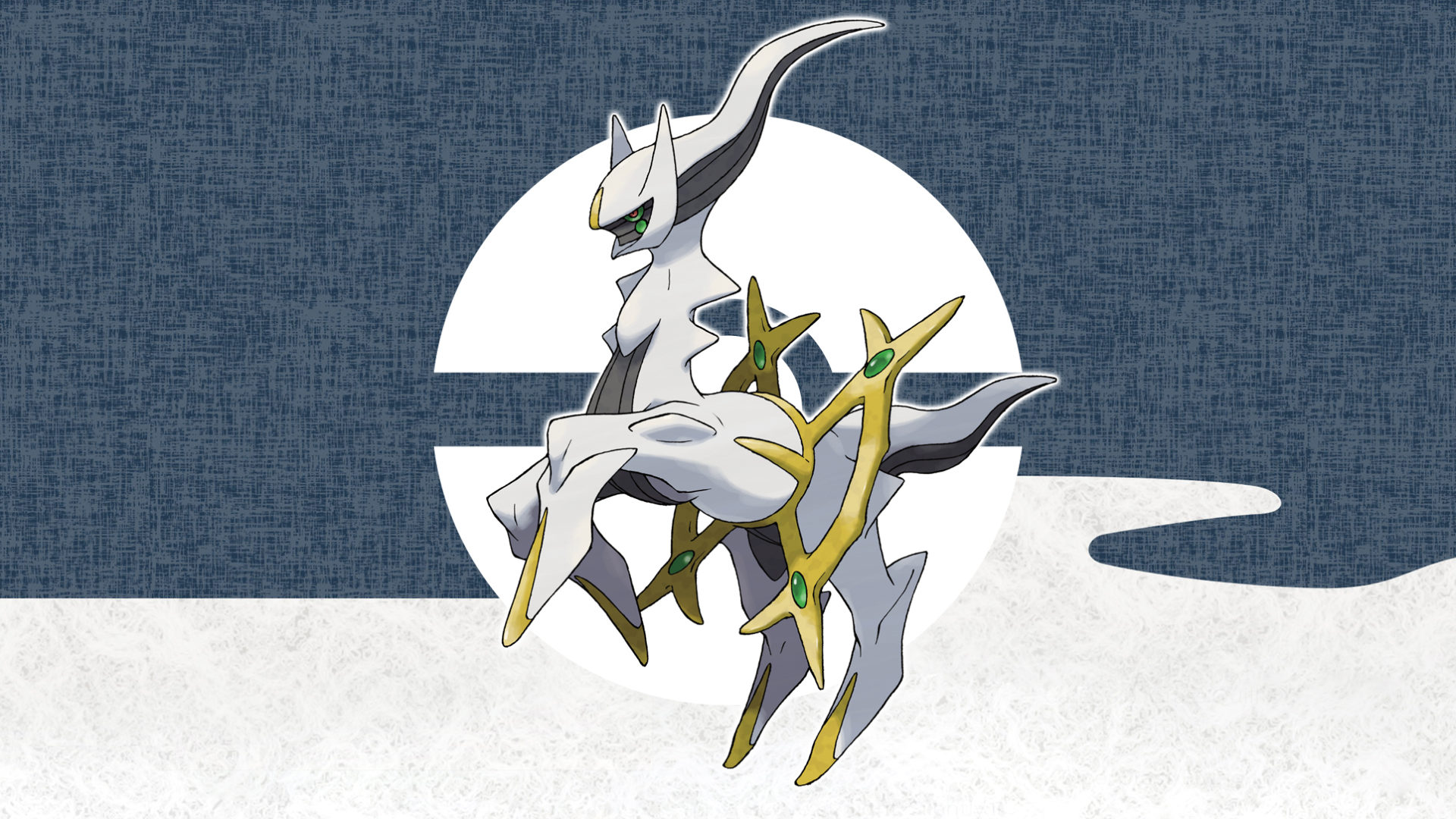 Pokémon Legends: Arceus - Male Trainer Wallpaper - Cat with Monocle