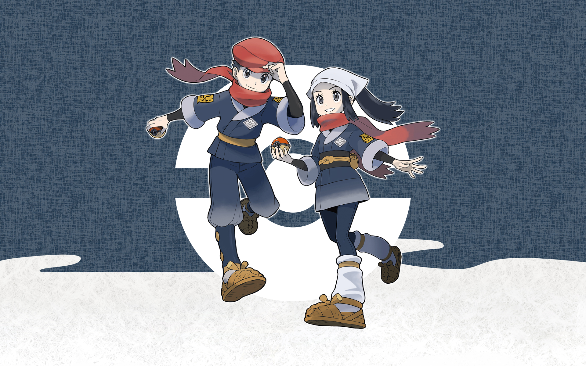 Pokemon Legends Arceus - Dawn & Lucas (Phone Wallpaper) : r/pokemon
