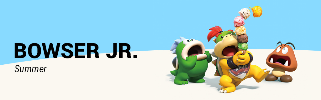 Bowser Jr. Summer Wallpaper