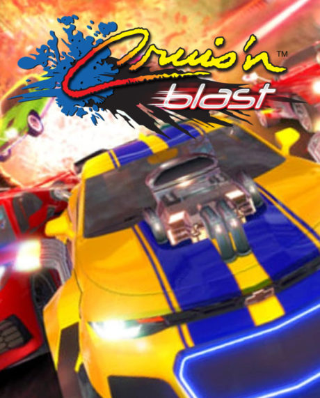 Cruis'n Blast Motion Racing Car Arcade Game Machine Extreme