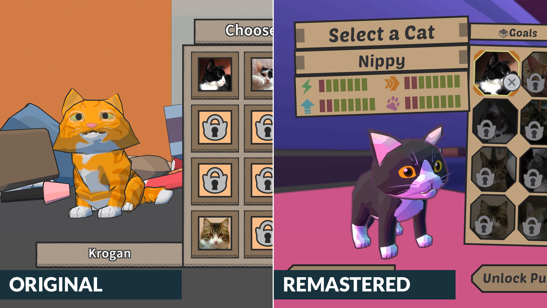 Catlateral Damage: Remeowstered - Comparison