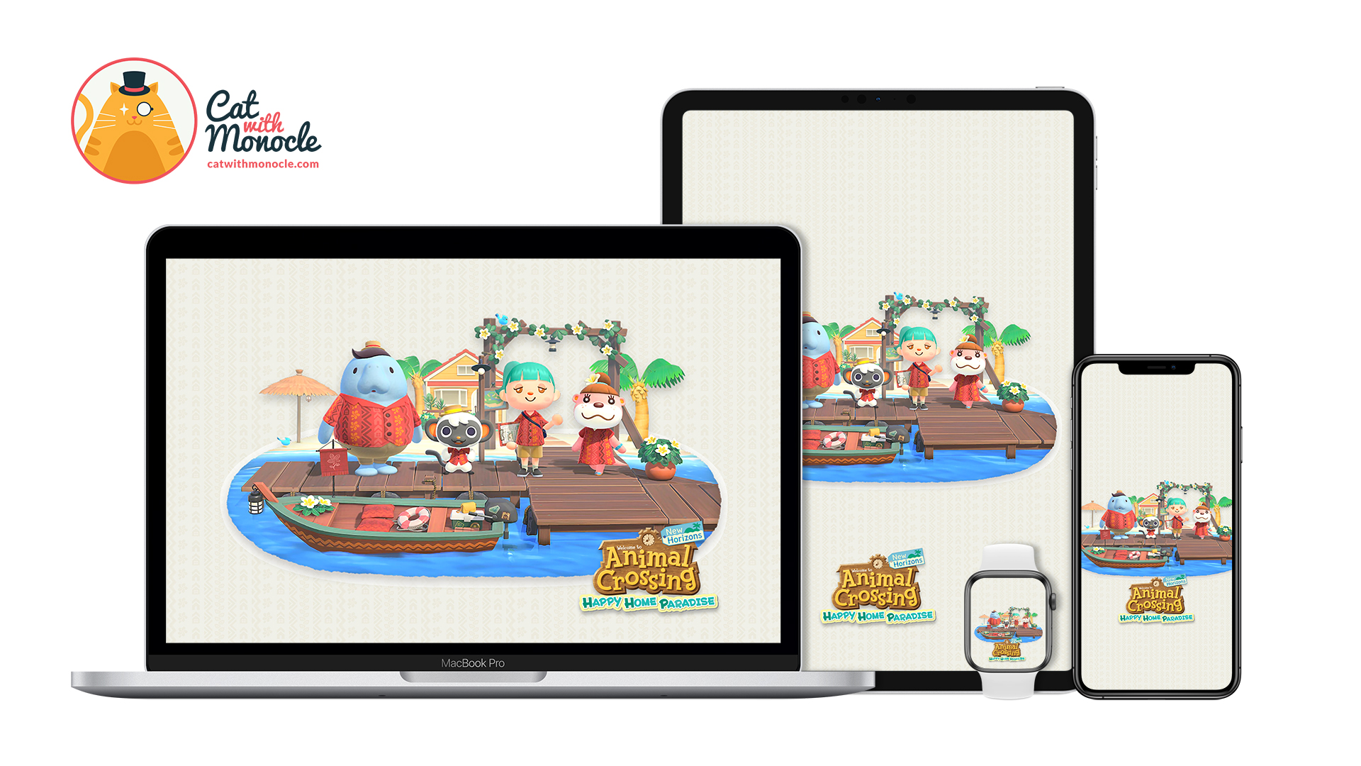 Animal Crossing: New Horizons - Happy Home Paradise - Team Wallpaper