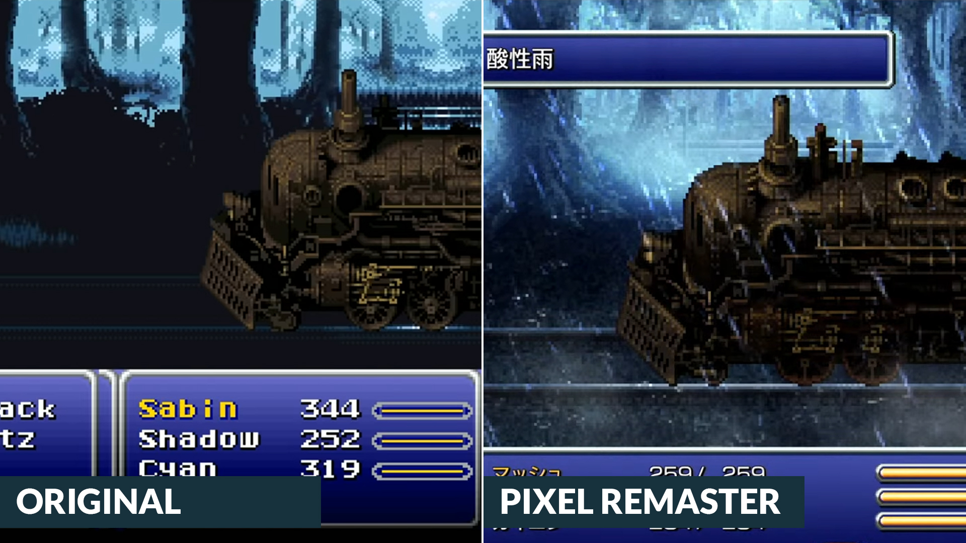 Final Fantasy 6 Pixel Remaster will be sure to let players properly suplex  trains