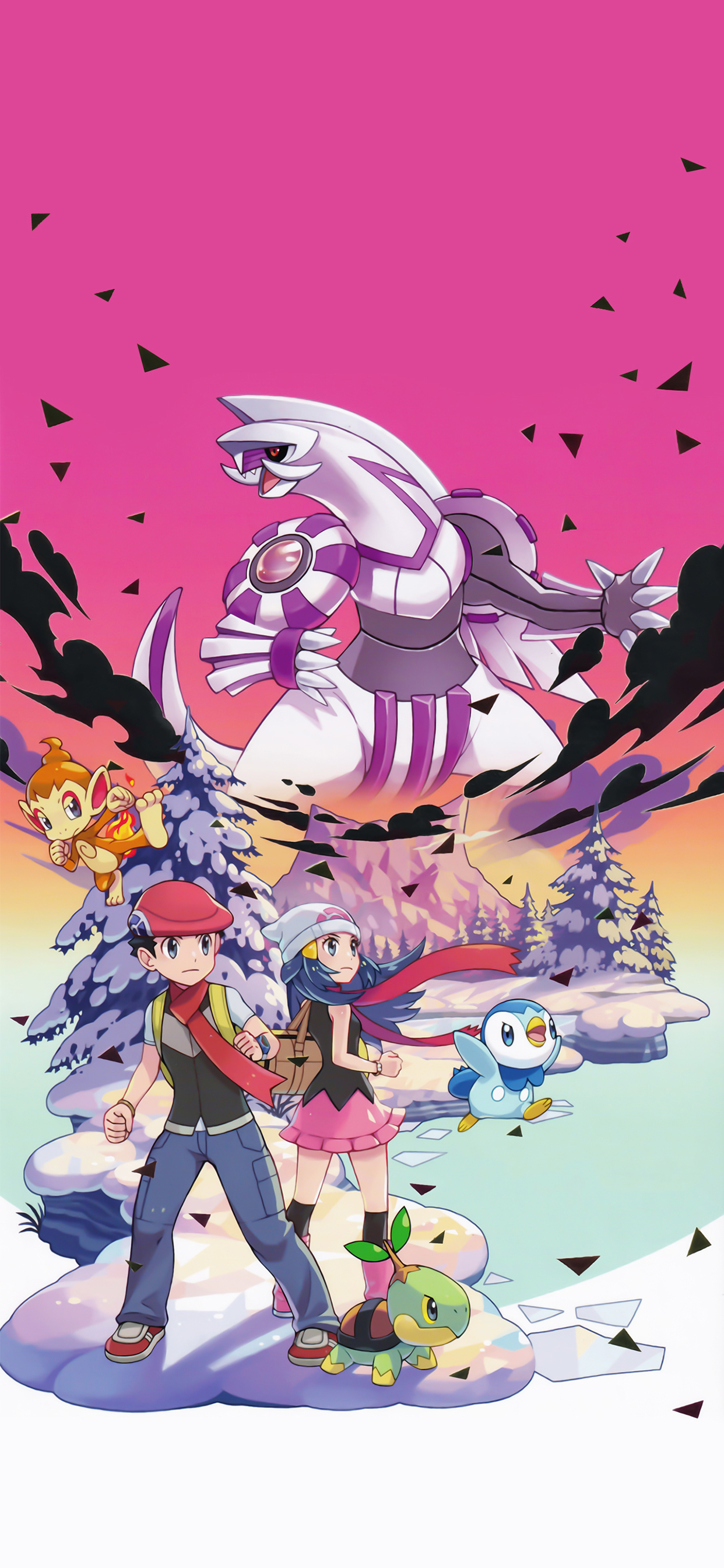 Pokémon Brilliant Diamond and Shining Pearl Dawn Version 2 Wallpaper - Cat  with Monocle
