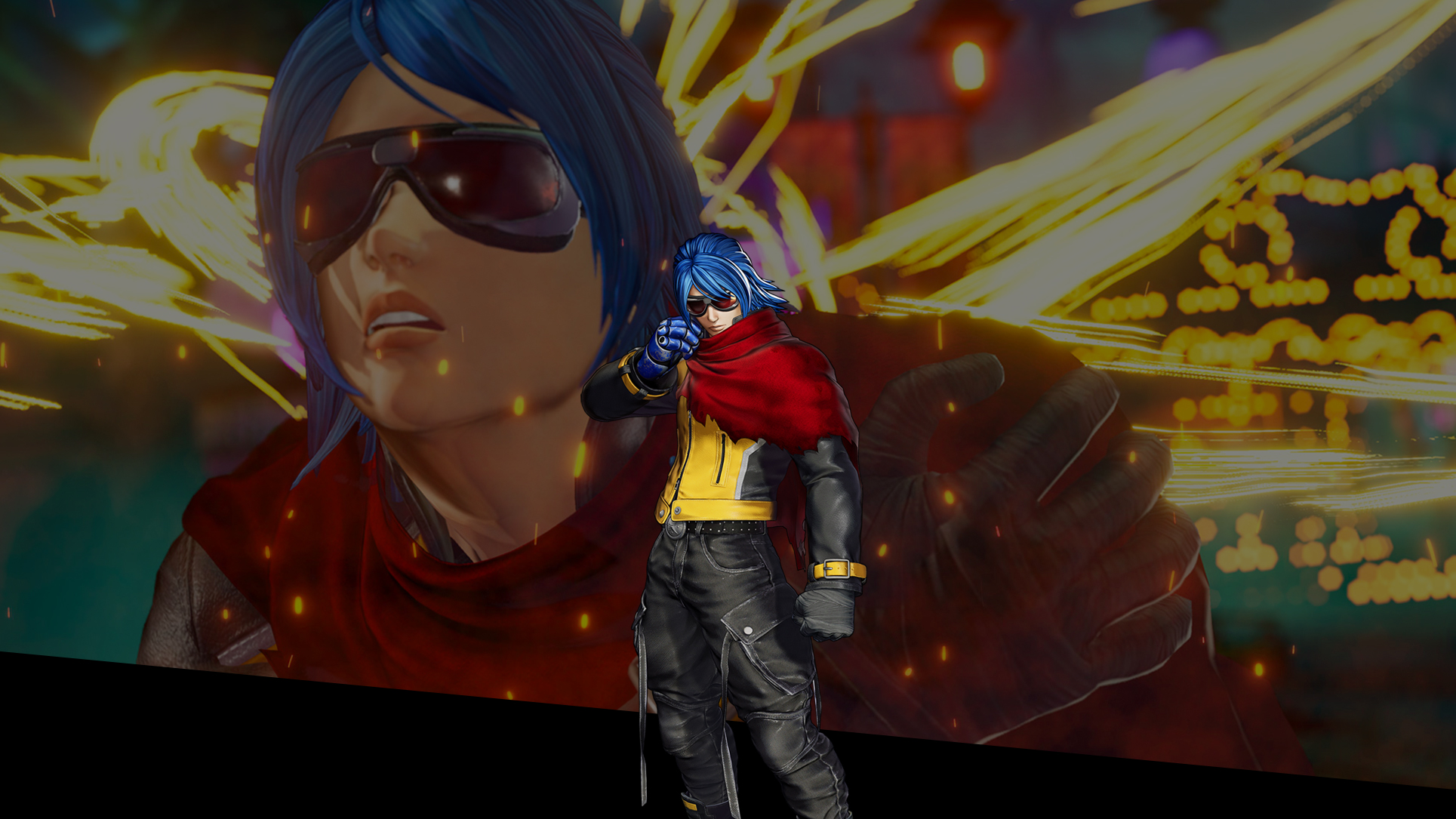 The King of Fighters XV - Krohnen McDougall Wallpaper - Cat with Monocle