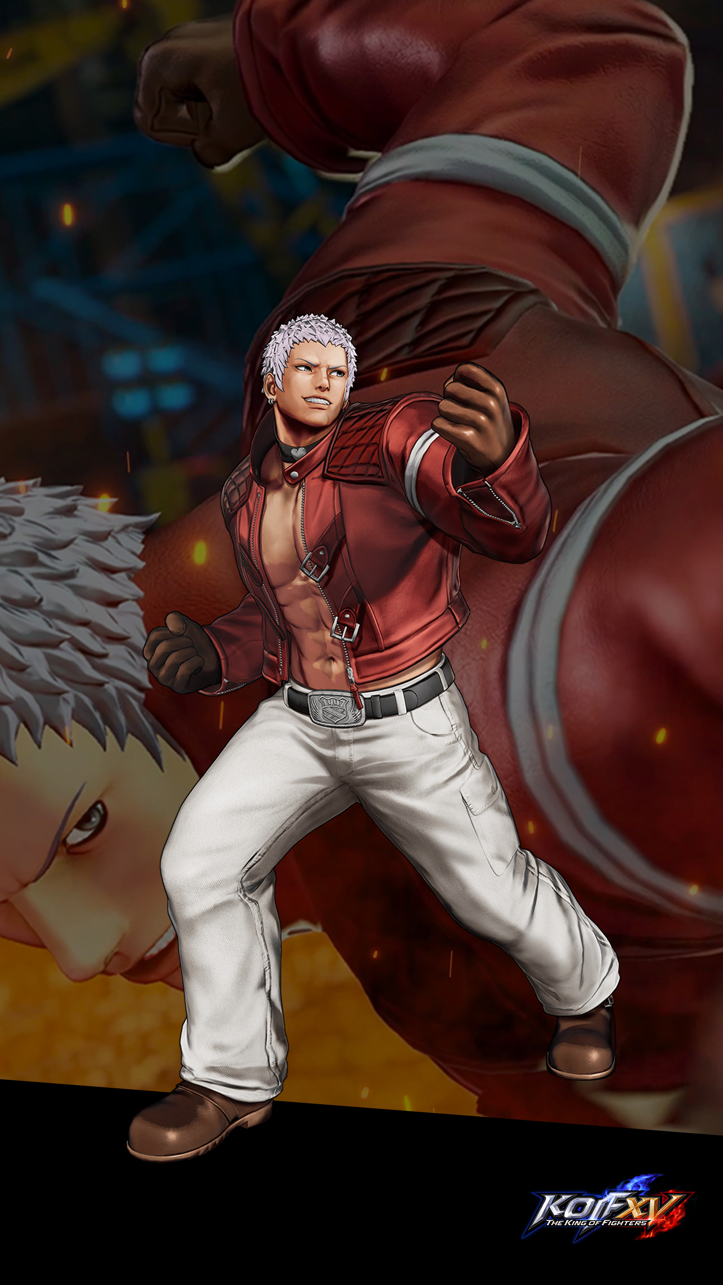 Yashiro Nanasake, The King of Fighters series artwork by Xiaoguimist.