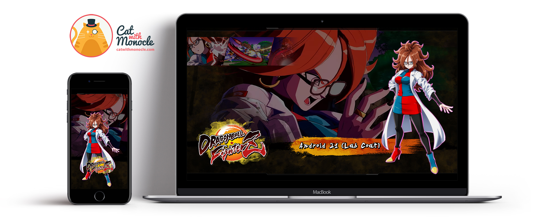 Dragon Ball FighterZ - Android 21 Lab Coat Wallpaper