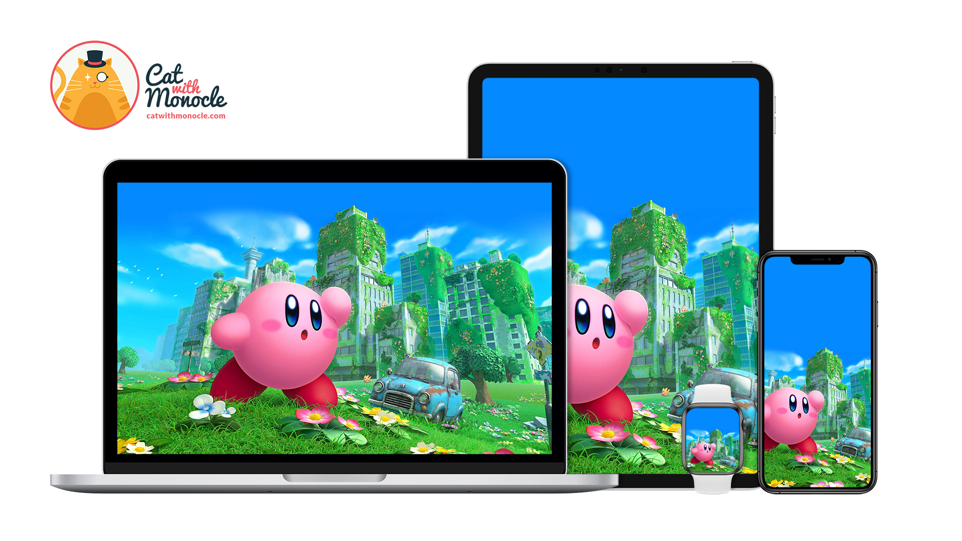 Kirby and the Forgotten Land - Artwork Wallpaper