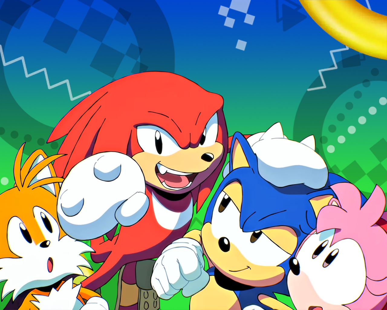 sonic and knuckles wallpaper