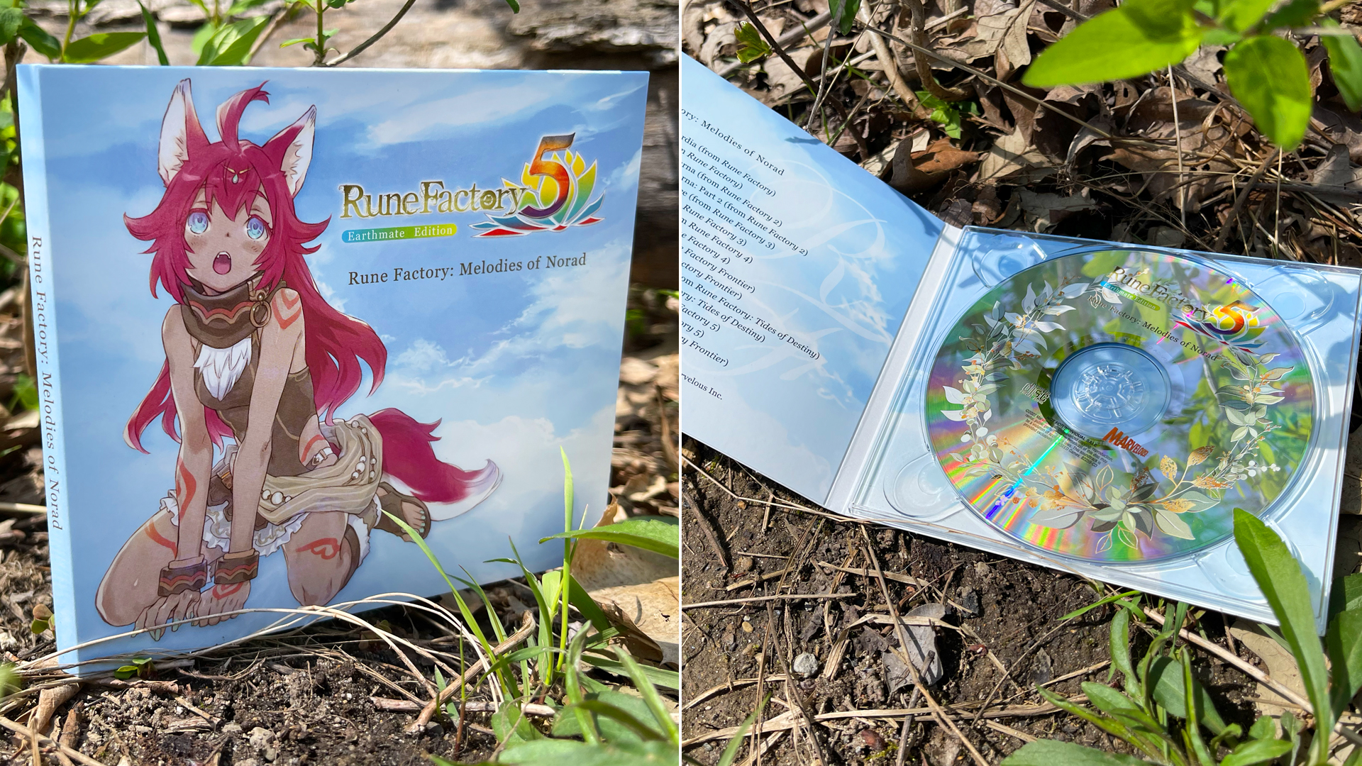 Rune Factory 5: Earthmate Edition - Soundtrack (Front & Inside)