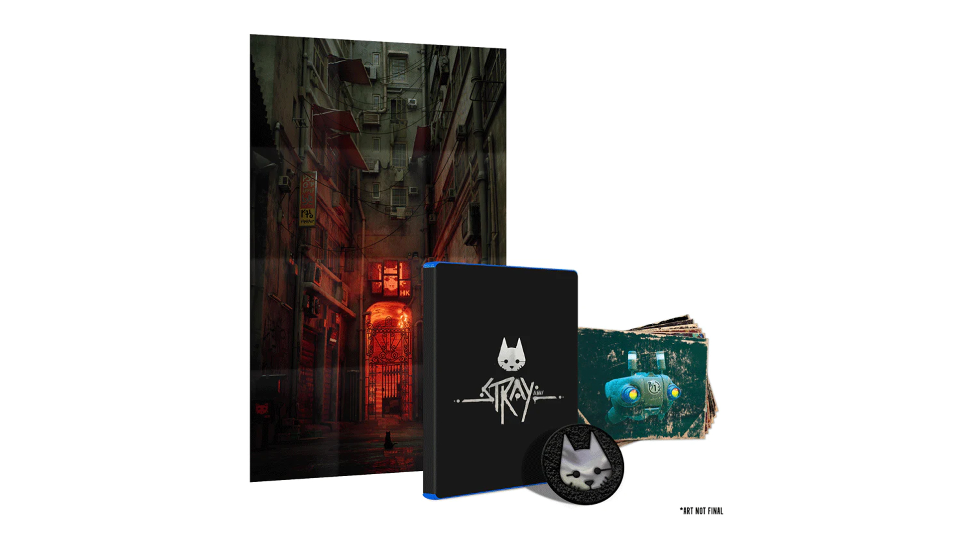 Stray Physical Edition and Vinyl Soundtrack Pre-Orders Open - Cat with  Monocle