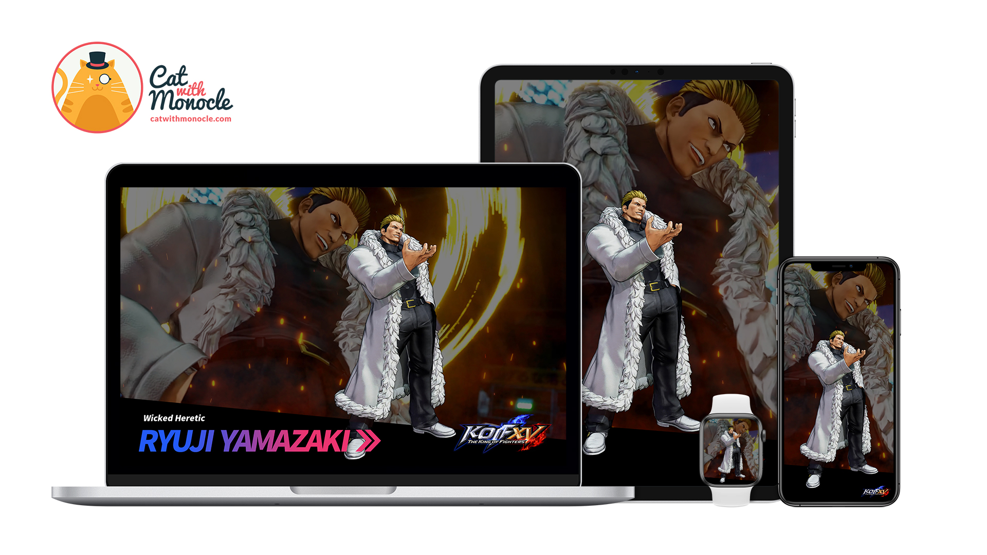 King of Fighters XV - Ryuji Yamazaki Wallpapers