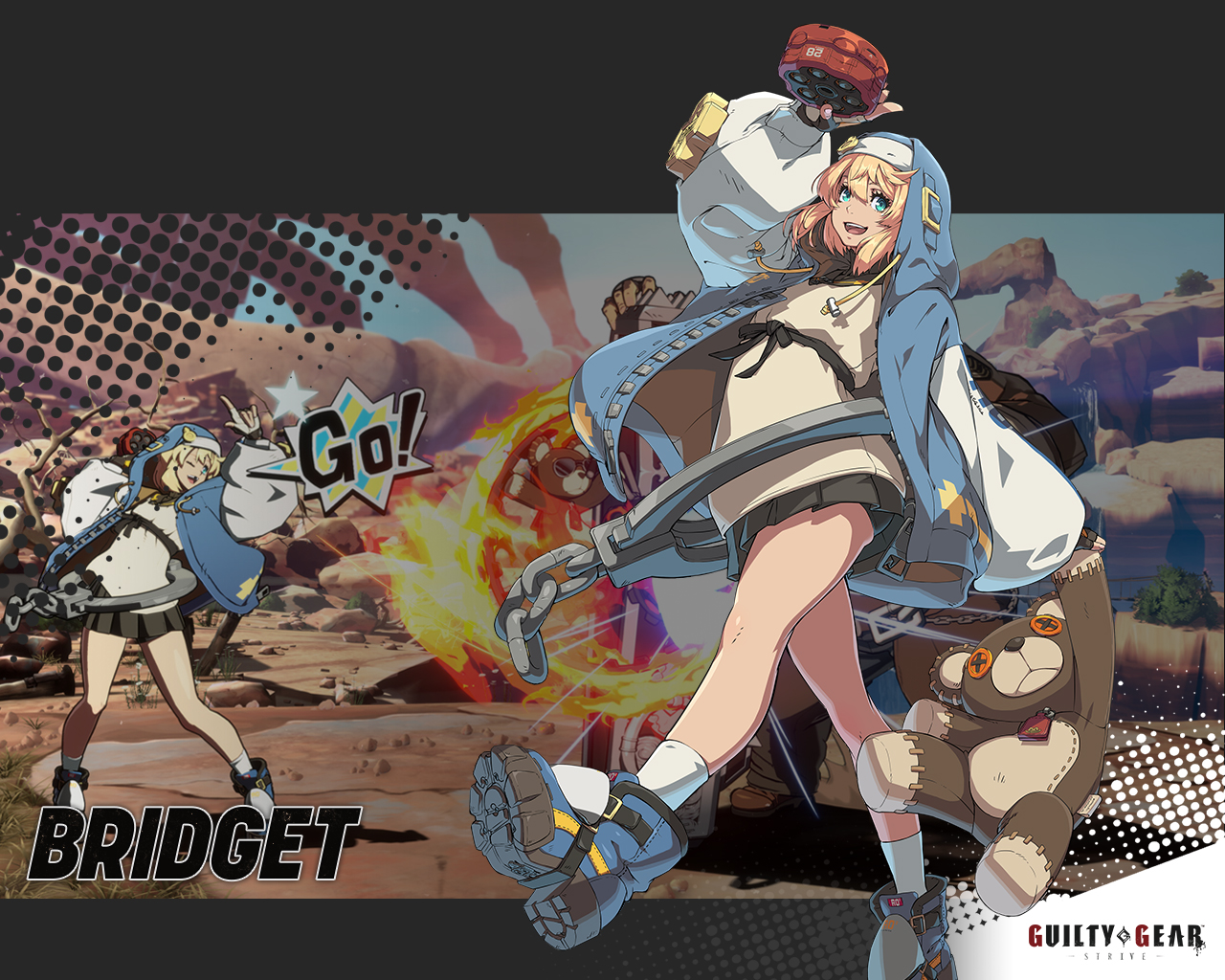 Bridget (Guilty Gear) - Desktop Wallpapers, Phone Wallpaper, PFP, Gifs, and  More!